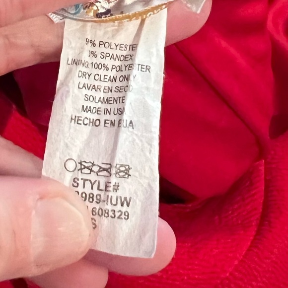 🔥Rubber Ducky,(Made in USA),Stunning Red Dress,Sexy,East Wear, 1 Strap Backless - Picture 10 of 10